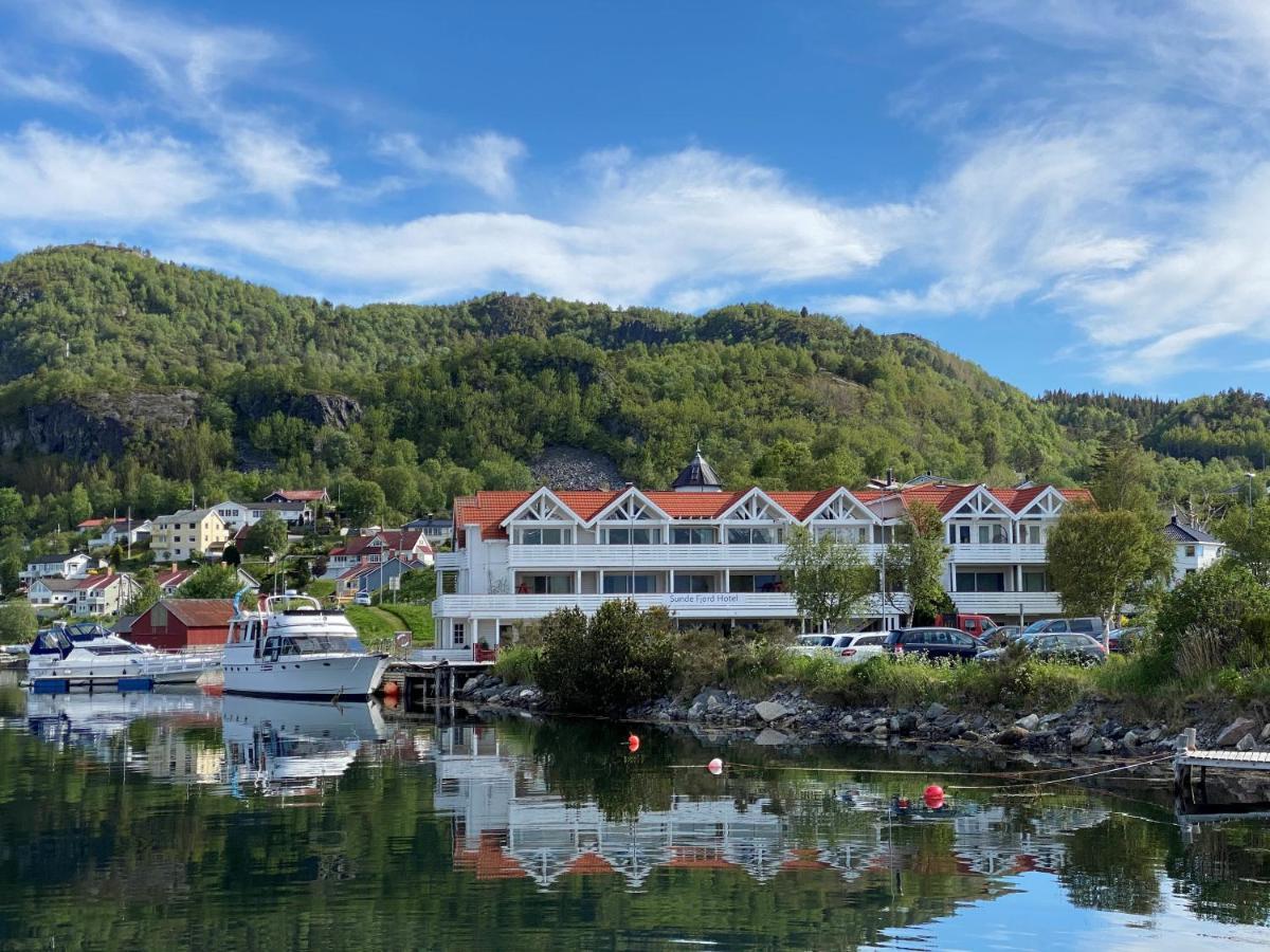 Sunde Fjord Hotel, Free And Easy Parking Solavagen Dış mekan fotoğraf